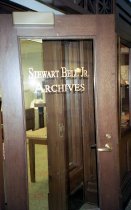 Stewart Bell Jr. Archives door
